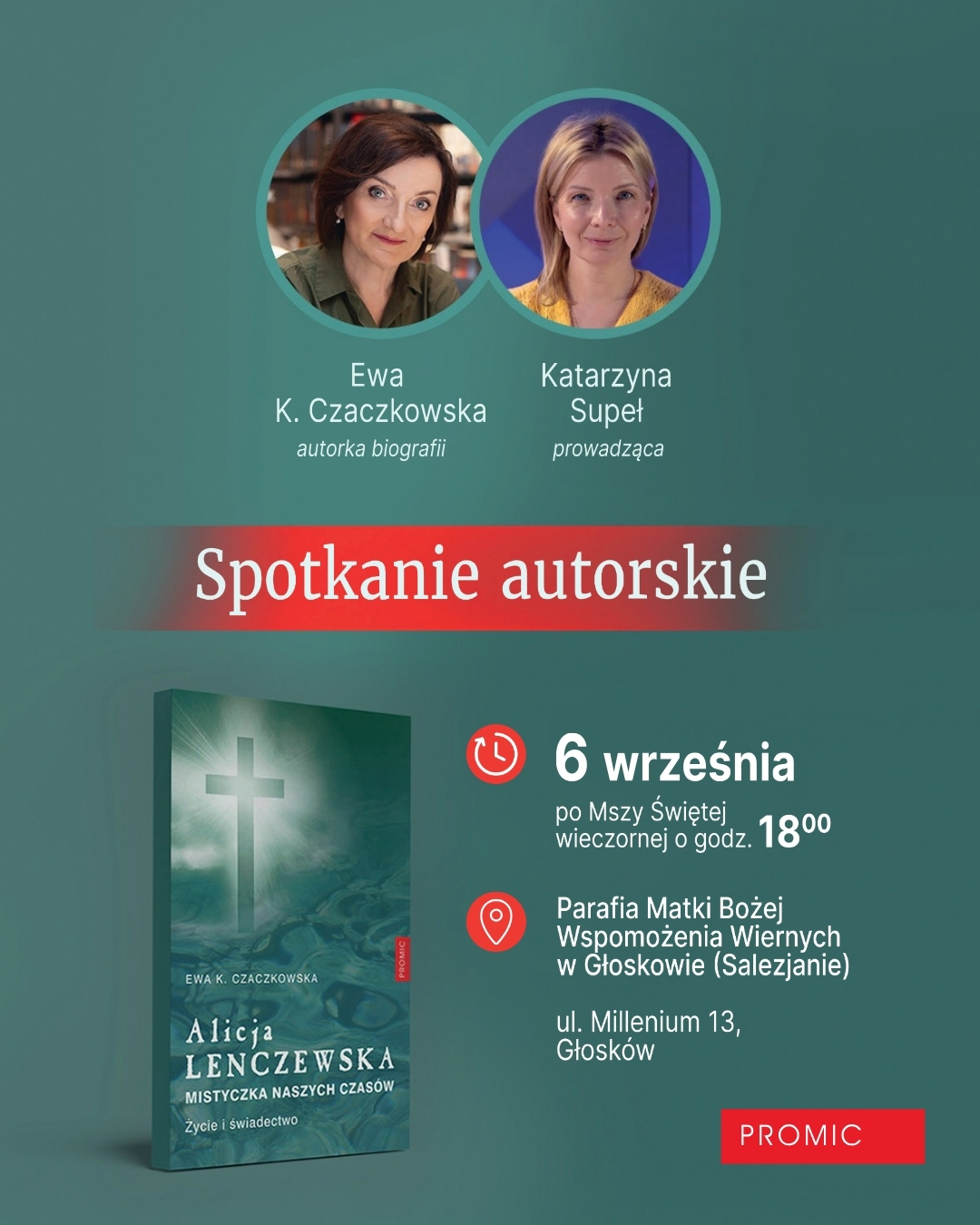 Spotkanie z autorką biografii Alicji Lenczewskiej